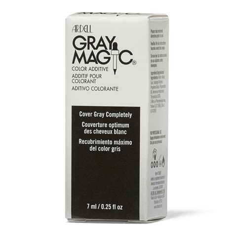 How Ardell Gray Magic Color Additive Turns Gray Hair into a Statement